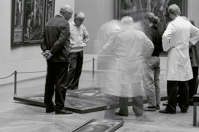 Nach dem Säureattentat auf Werke Albrecht Dürers in der Alten Pinakothek